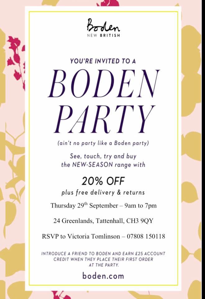 Boden Party