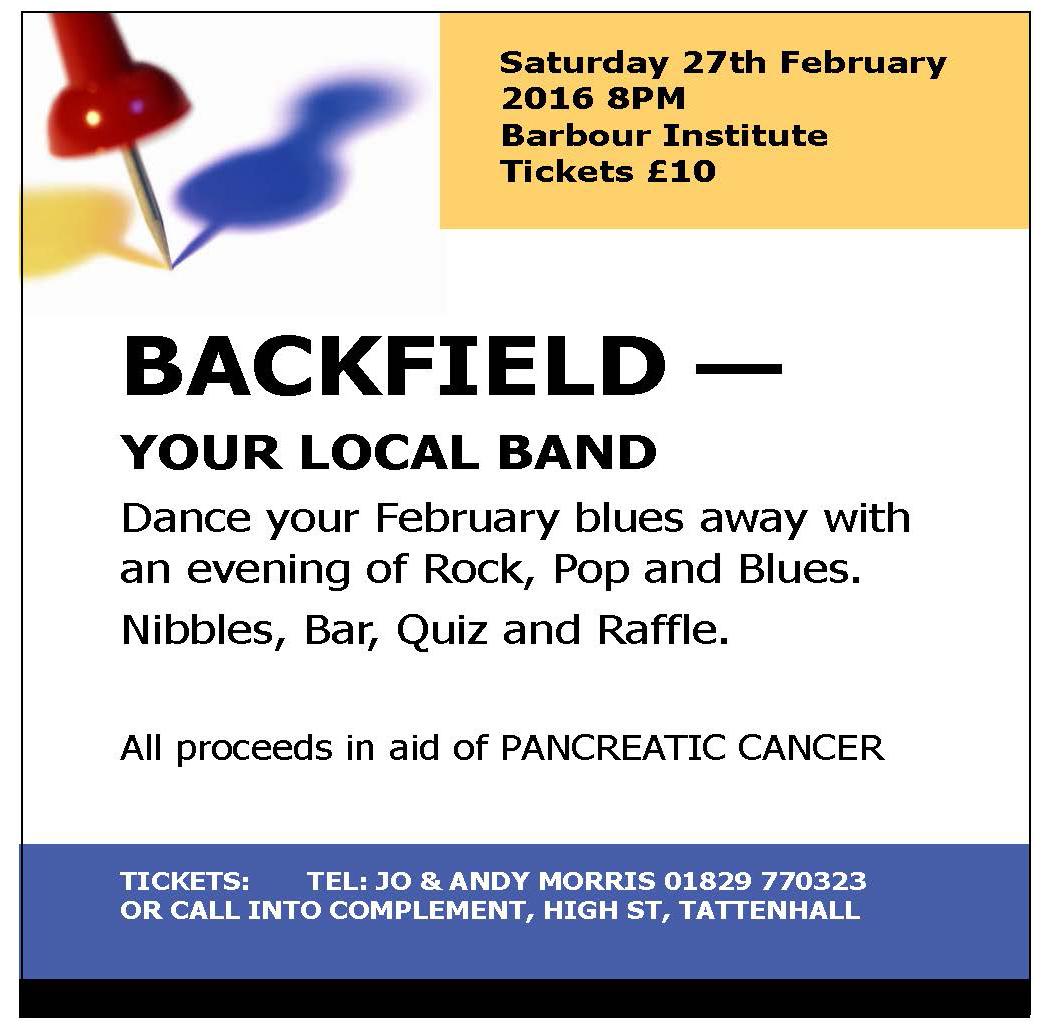 GIG AT BARBOUR - poster