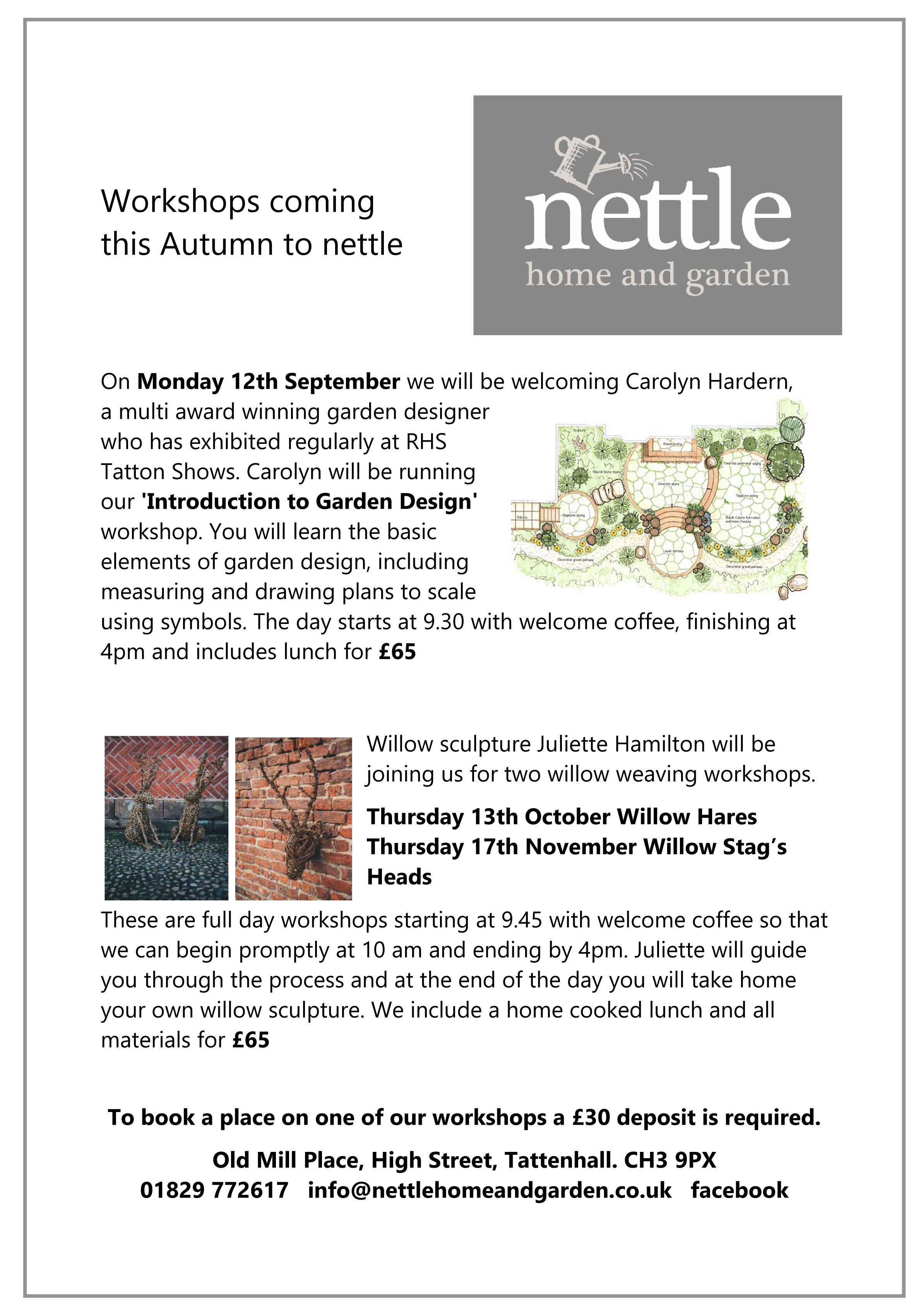 Nettle2016workshops