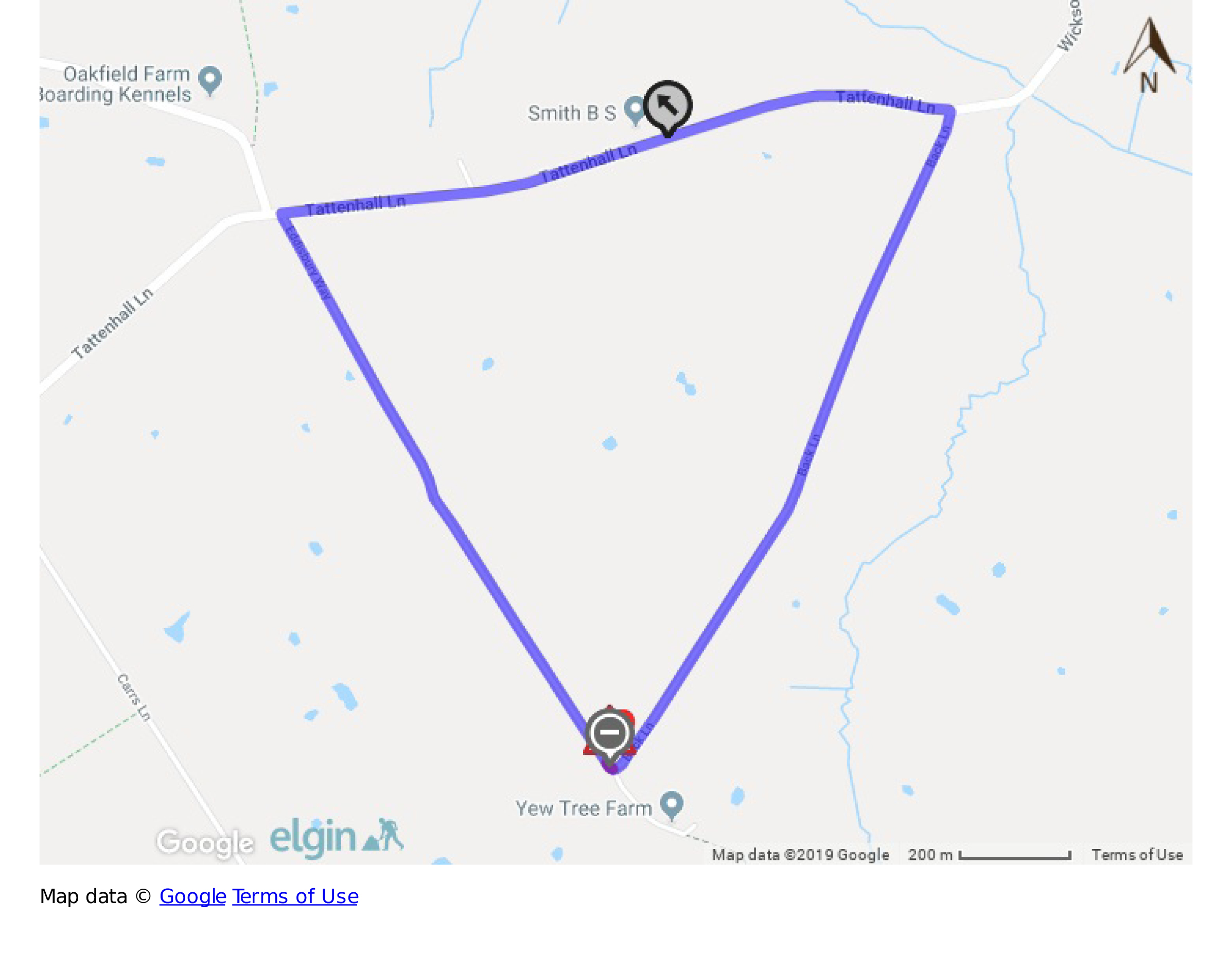 WoodLaneClosureMap